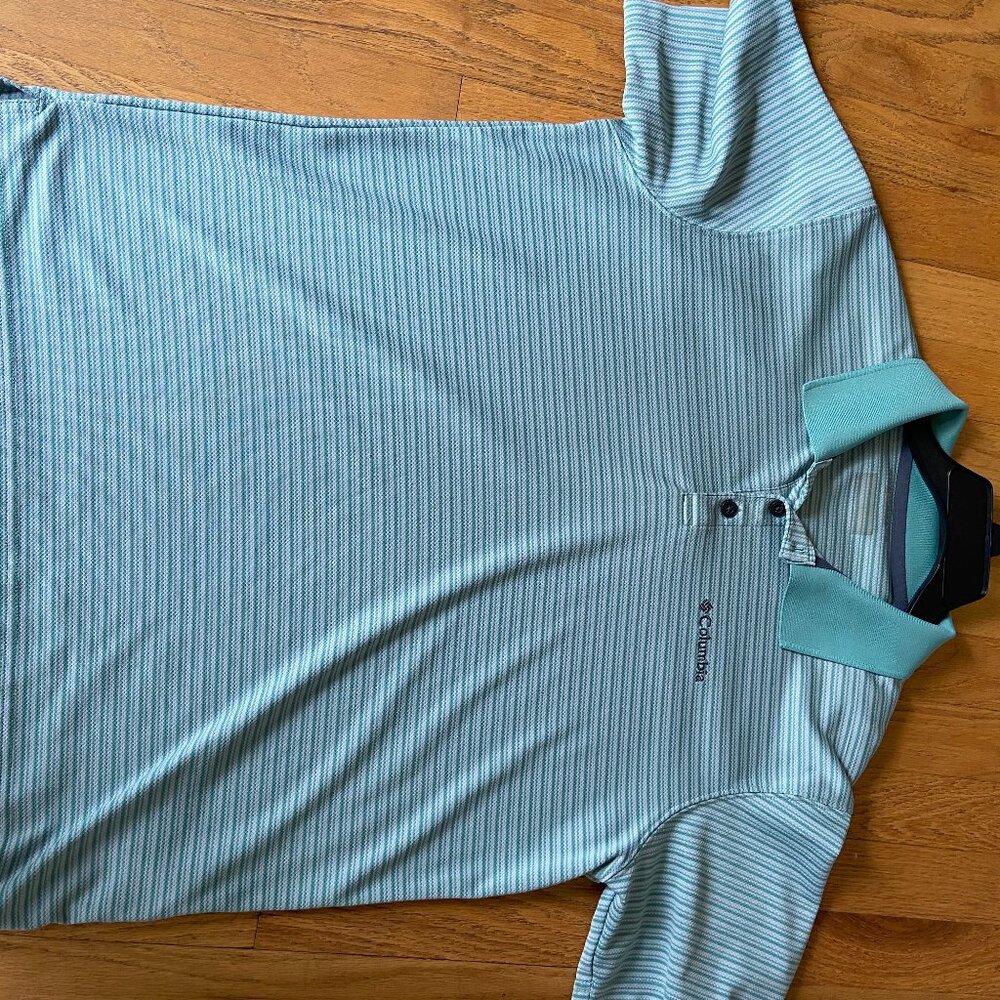 Columbia, short-sleeve golf shirt, Size M